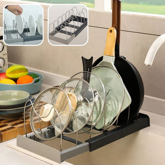 Egouttoir Vaisselle:Rangement Casseroles - Pan Storage™ - Rangement accommodant